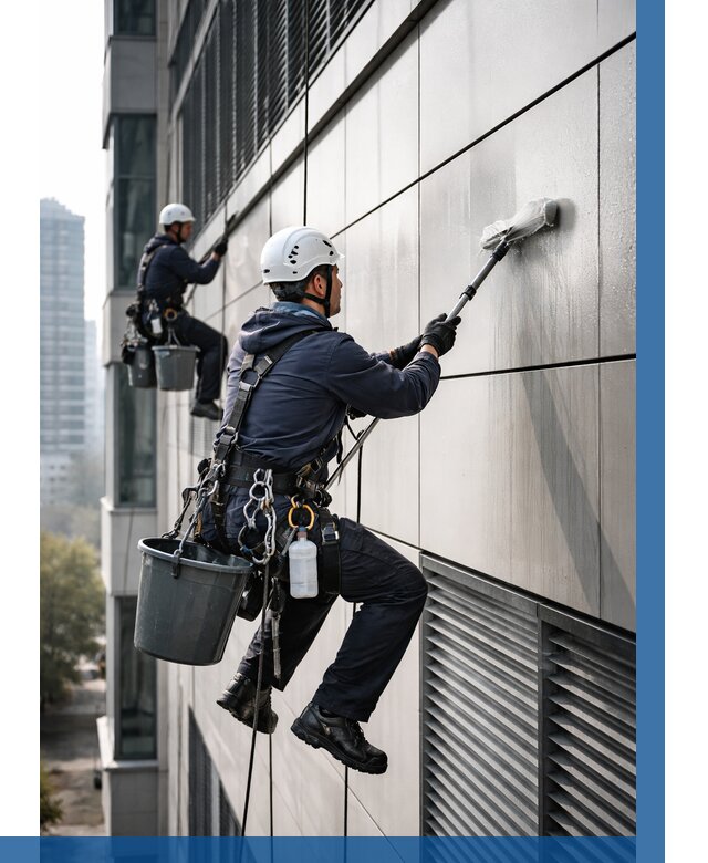 Мойка вентилируемого фасада в Якутске от 260 р. | ВЫСОТНИК-Ктс