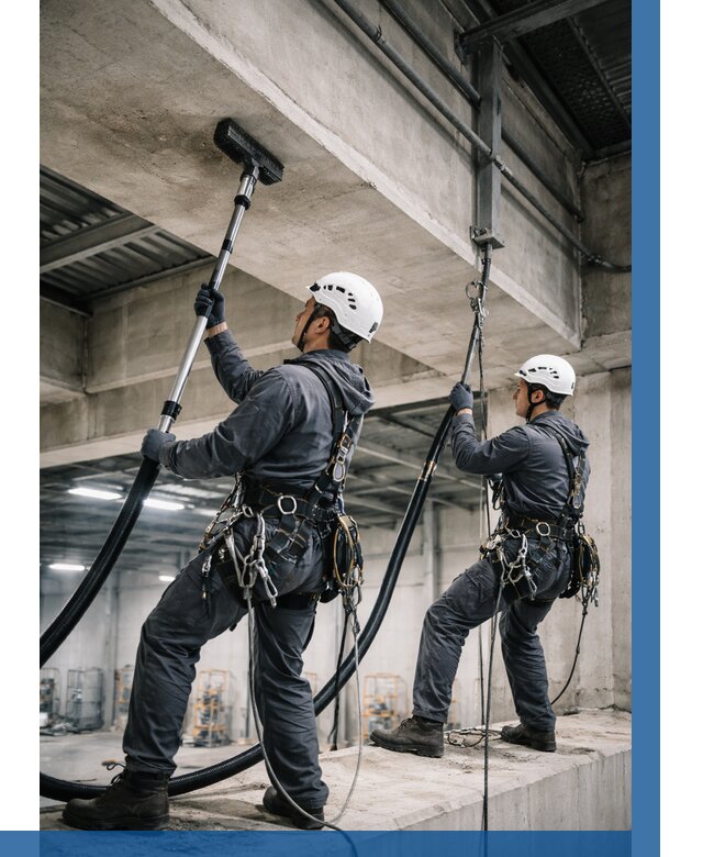 Обеспыливание потолочных конструкций в Якутске от 260 р. |ВЫСОТНИК-Ктс