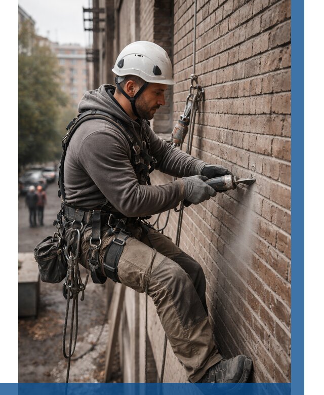 Расшивка кирпичных швов в Якутске от 625 р. | ВЫСОТНИК-Ктс