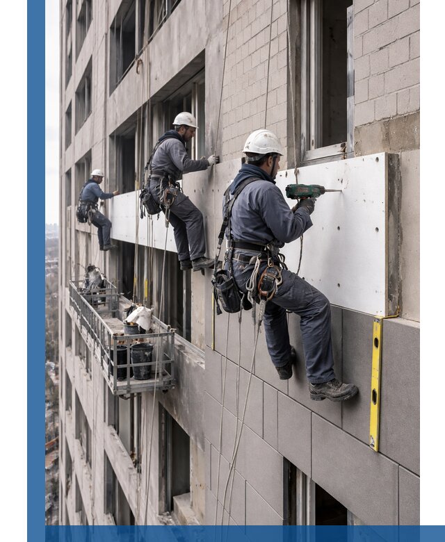 Монтаж фасадных термопанелей высокого качества в Якутске