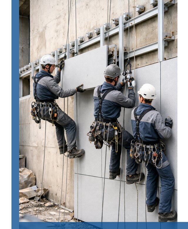 Монтаж вентилируемого фасада в Якутске под ключ с гарантией качества