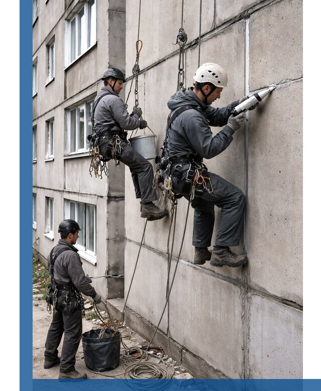 Герметизация межпанельных швов в Якутске с гарантией герметичности
