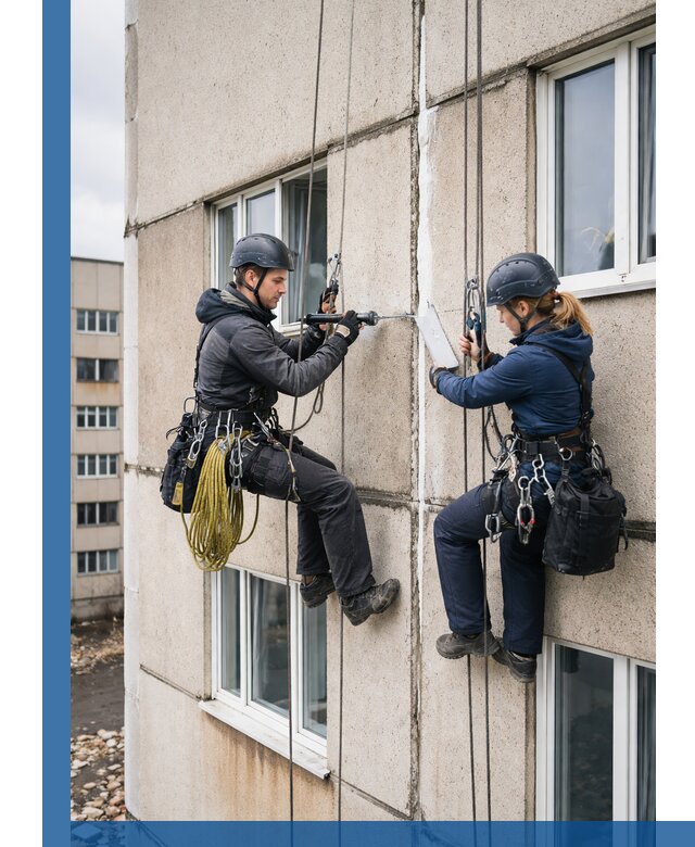 Герметизация межпанельных швов тёплым швом в Якутске