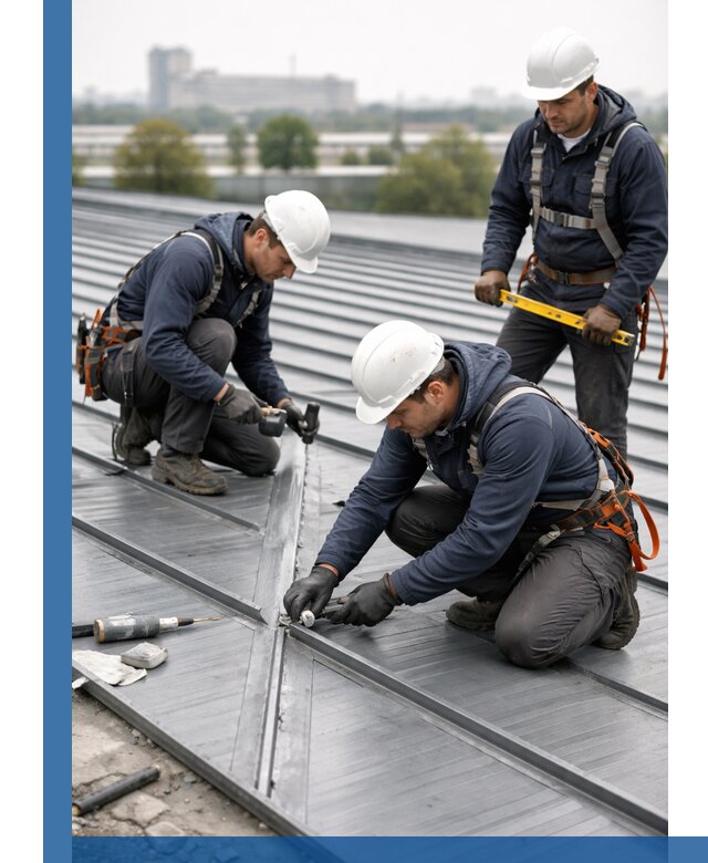 Ремонт фальцевой кровли в Якутске срочно и качественно