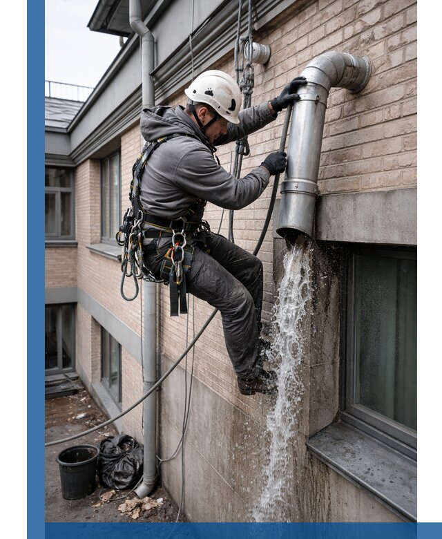 Профессиональная прочистка водосточных труб в Якутске с гарантией