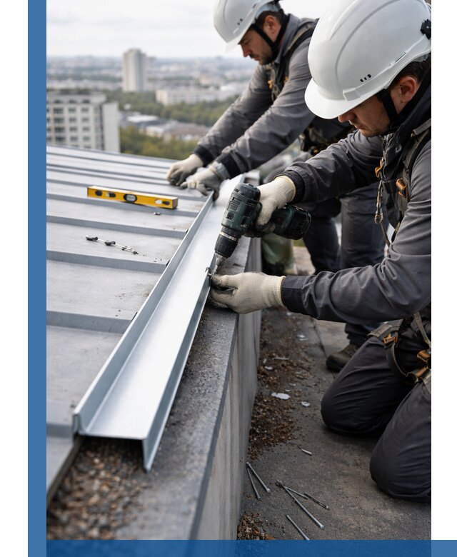 Монтаж капельника на кровле в Якутске с гарантией качества