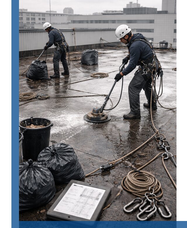 Плановая очистка кровли по графику в Якутске для безопасности