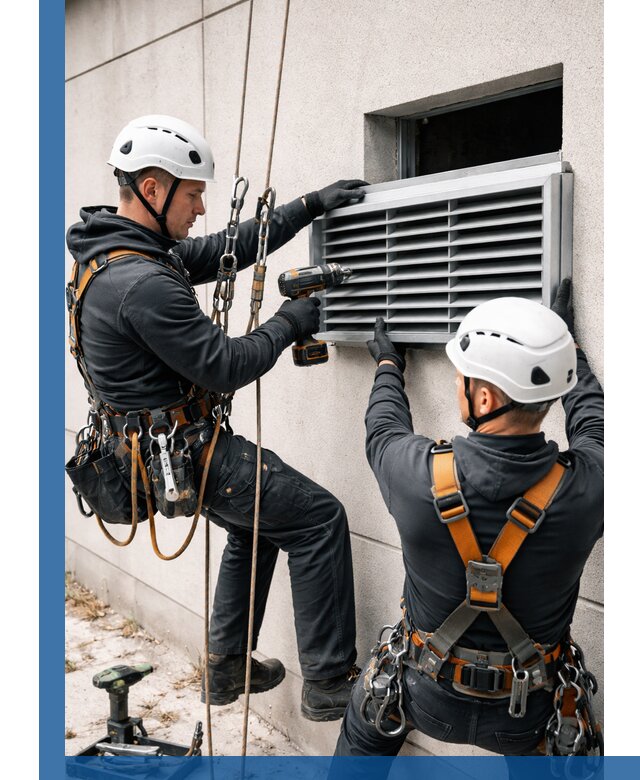 Монтаж вентиляционных решеток в Якутске профессиональный сервис