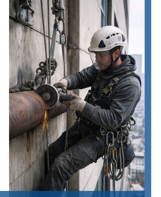 Резка металла на высоте в Якутске по цене от 4687 р. | ВЫСОТНИК-Ктс