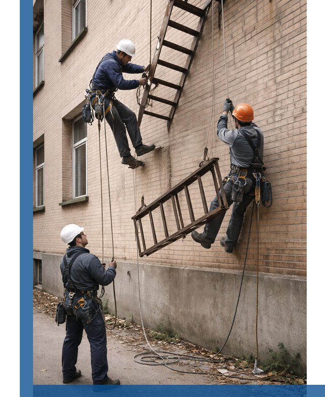 Демонтаж пожарной лестницы в Якутске быстро и безопасно