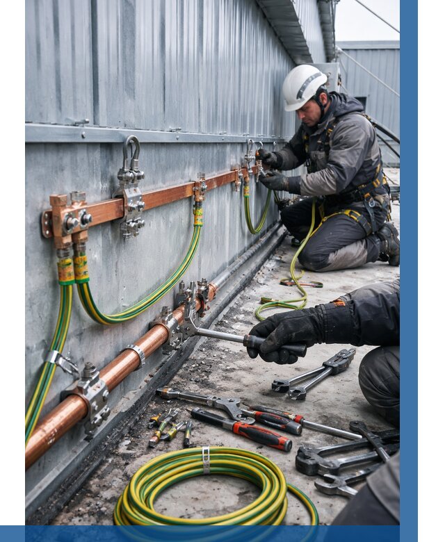 Монтаж заземления здания в Якутске от 26038 р. | ВЫСОТНИК-Ктс