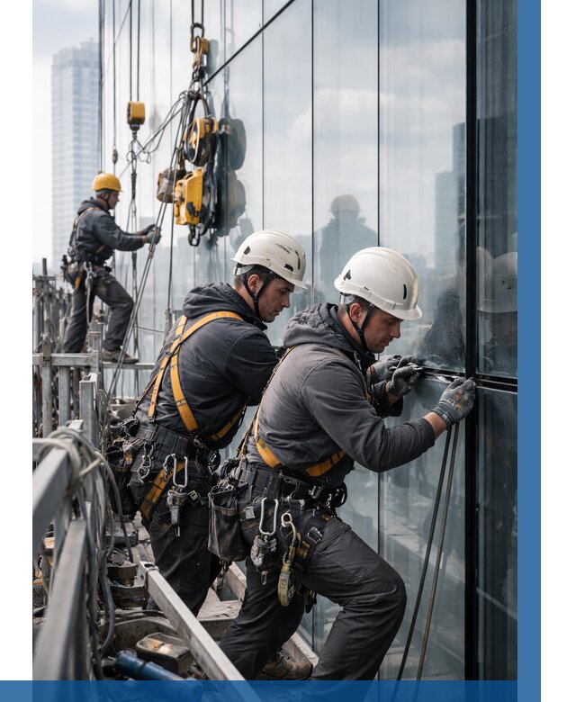 Структурное остекление фасадов в Якутске от 9894 р. | ВЫСОТНИК-Ктс