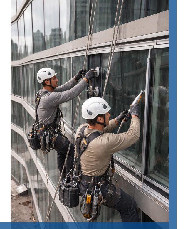 Радиусное остекление фасада в Якутске от 12498 р. | ВЫСОТНИК-Ктс