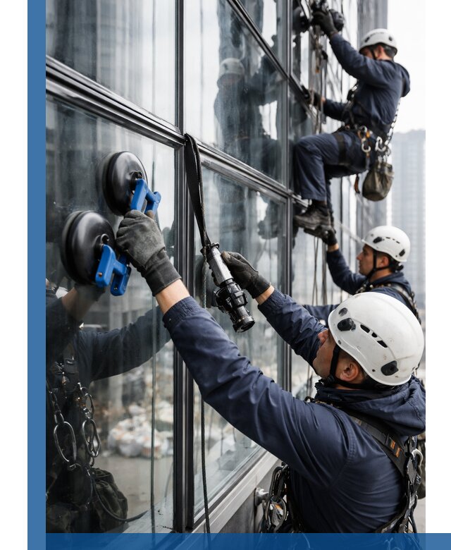 Радиусное остекление фасадов под ключ в Якутске с гарантиями