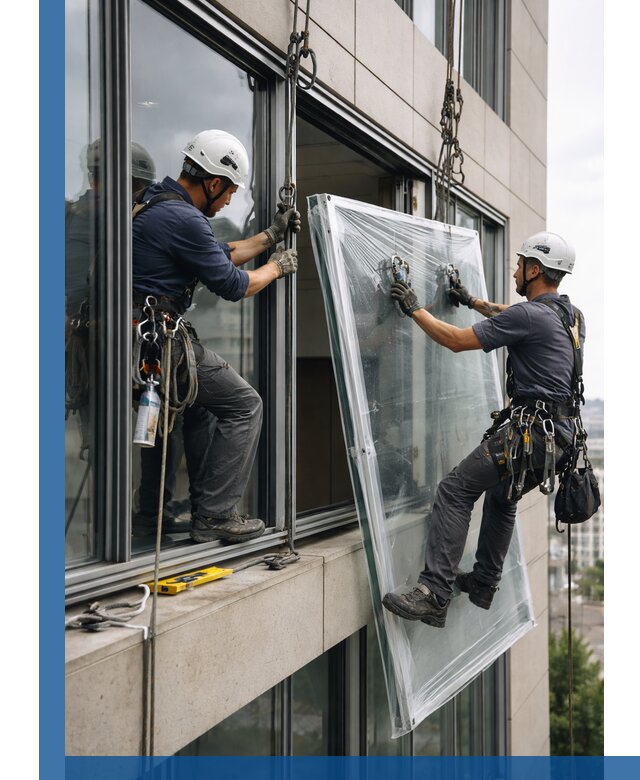 Профессиональная замена стекла в витраже в Якутске с гарантией