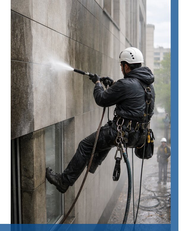 Гидроструйная очистка поверхностей в Якутске от 885 р. | ВЫСОТНИК-Ктс