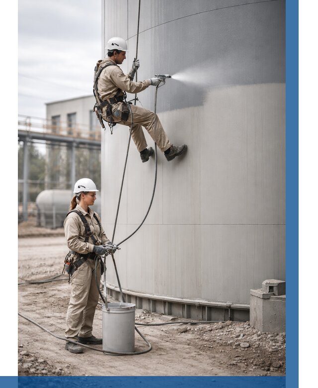 Покраска резервуаров в Якутске от 1250 р. | ВЫСОТНИК-Ктс — заказать