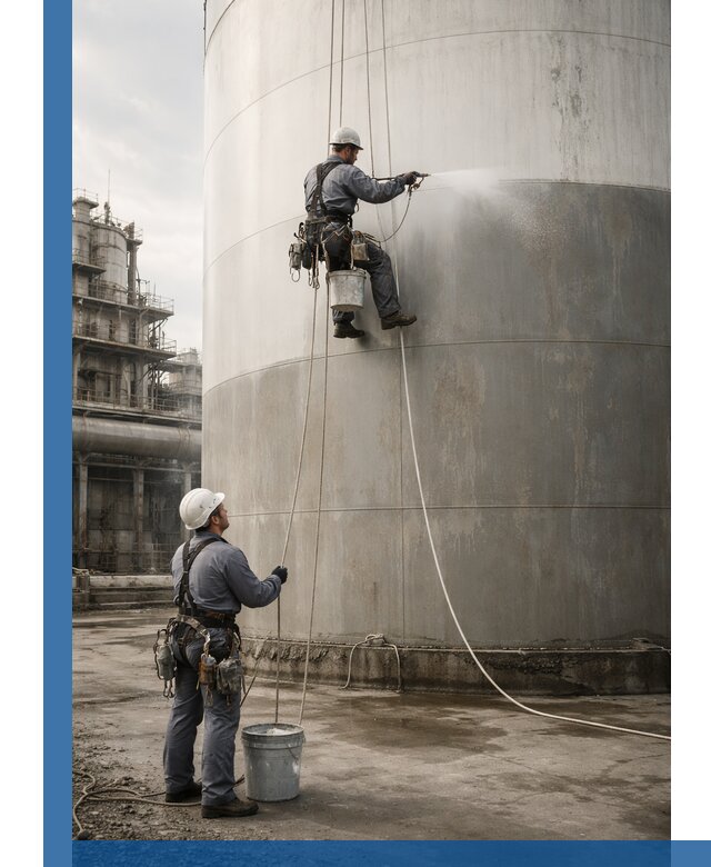 Покраска стальных резервуаров и емкостей в Якутске профессионально