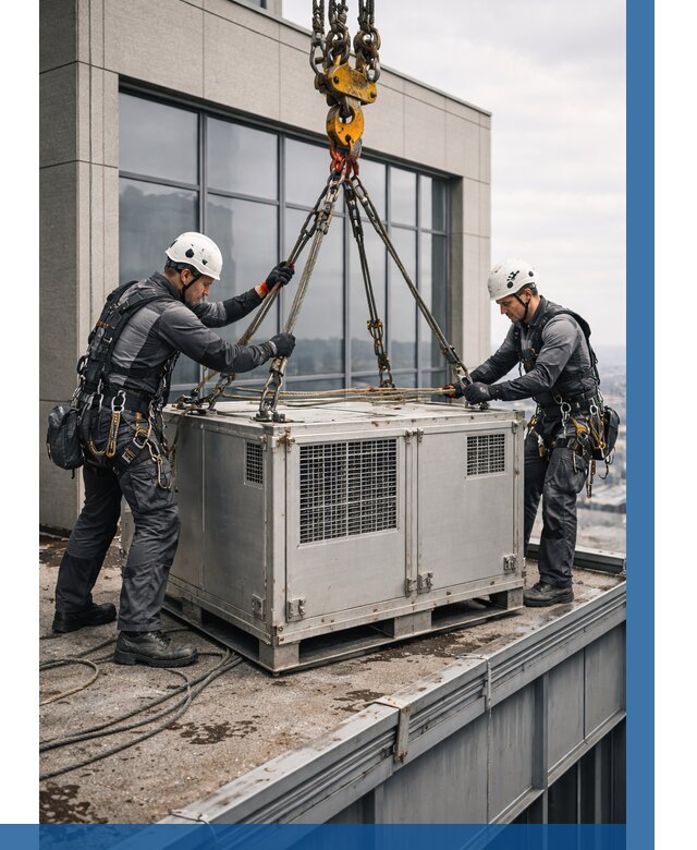 Такелажные работы на высоте в Якутске от 8332 р. | ВЫСОТНИК-Ктс