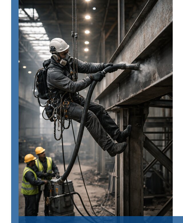 Обеспыливание конструкций в цехах промышленного производства в Якутске