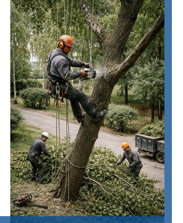 Кронирование деревьев в Якутске от 6770 р. | ВЫСОТНИК-Ктс