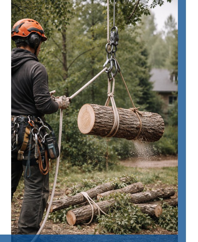 Валка деревьев частями в Якутске от 7811 р. | ВЫСОТНИК-Ктс