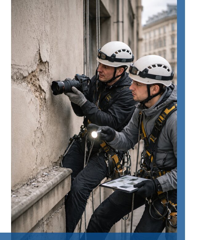 Фотофиксация дефектов фасада в Якутске от 4687 р. | ВЫСОТНИК-Ктс