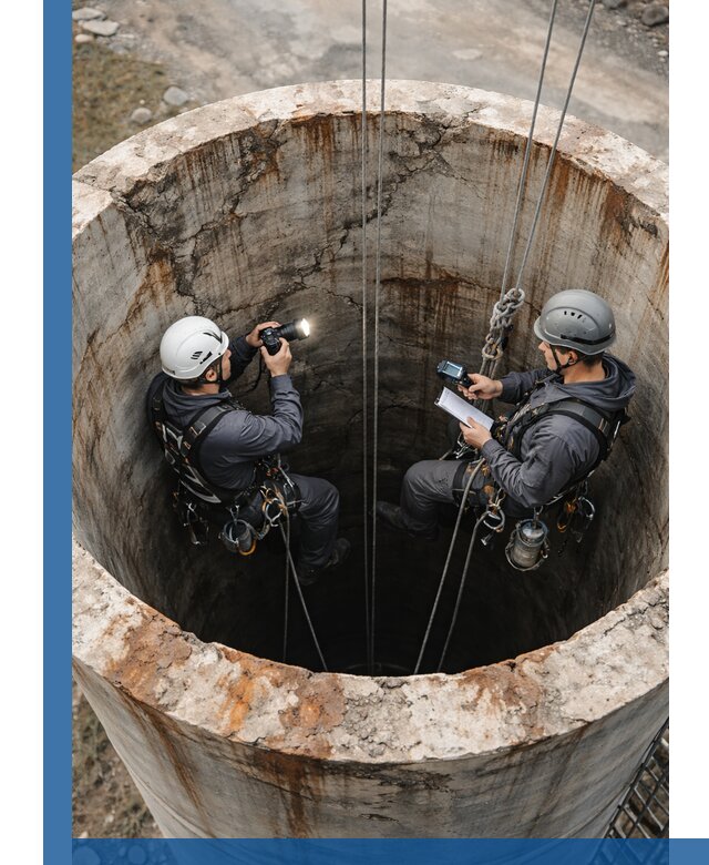Обследование дымовой трубы: диагностика и оценка состояния в Якутске